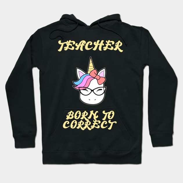 Funny Teacher Quote Hoodie by Imutobi